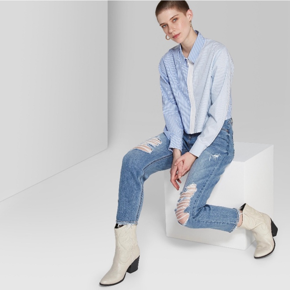 Wild Fable High Rise Mom Jeans